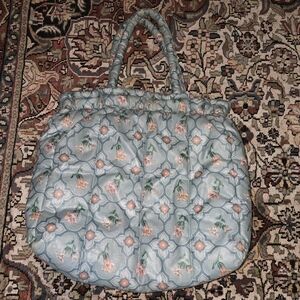 Floral Patterned Women's Tote Bag